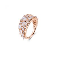 Anello Rosato Donna Gemma in Argento Zirconia RZGE47C - RZGE47C